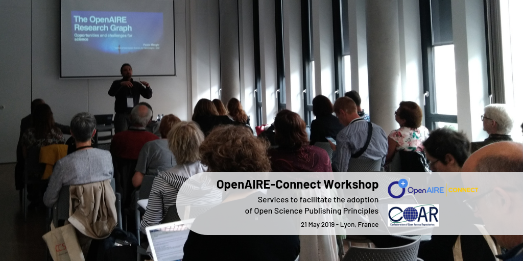 OpenAIRE Connect Workshop COAR2019