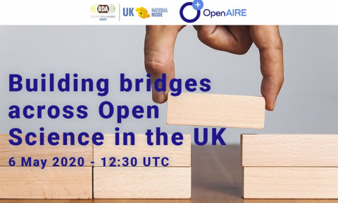 Building bridges across Open Science in the UK: The RDA UK/OpenAIRE Advance Joint Workshop