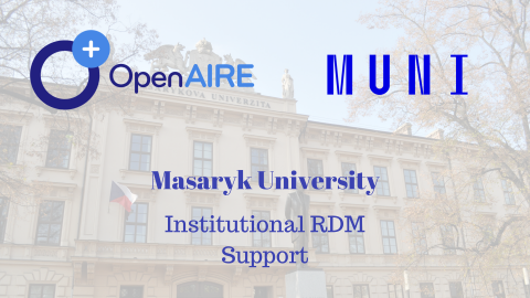 Institutional RDM Support at the Masaryk University (Czech Republic)