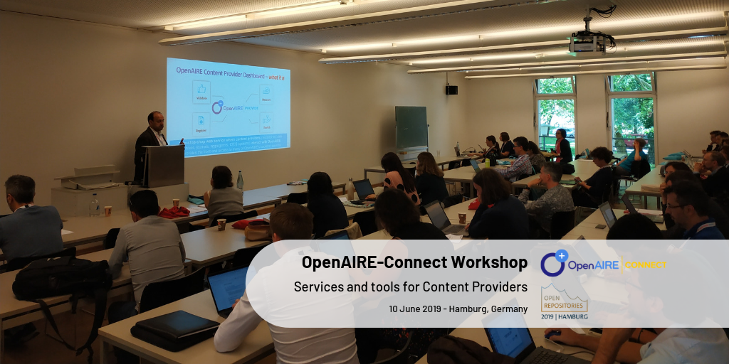 OpenAIRE Connect Workshop OR2019